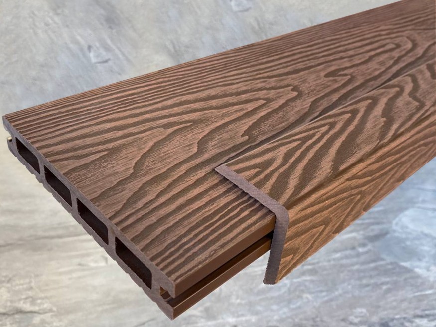 Угол EasyDecking, Wood-Х 50х50 Коричневый купить в Москве