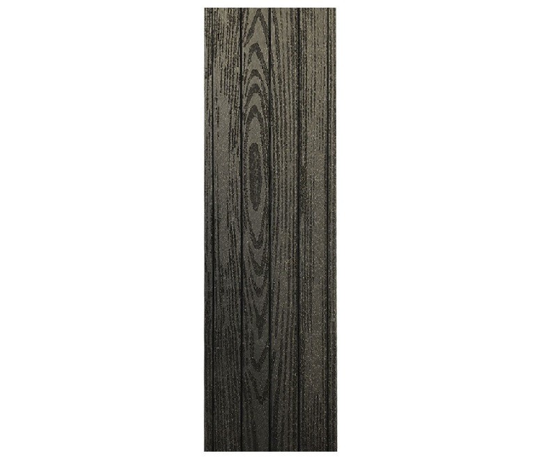 Доска террасная ДПК NanoWood «Lite» Derevo двухсторонняя - Антрацит 140×20 см купить в Москве
