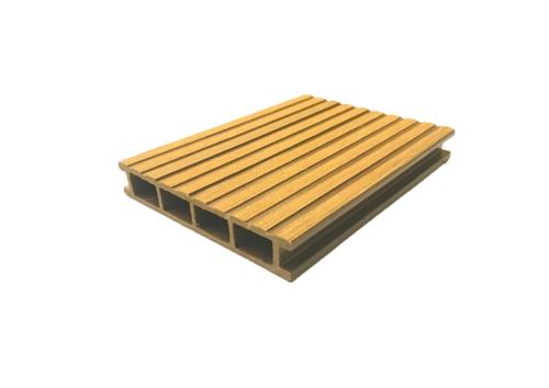 Террасная доска DPK ECODECKING HIT в желтом цвете. купить в Москве
