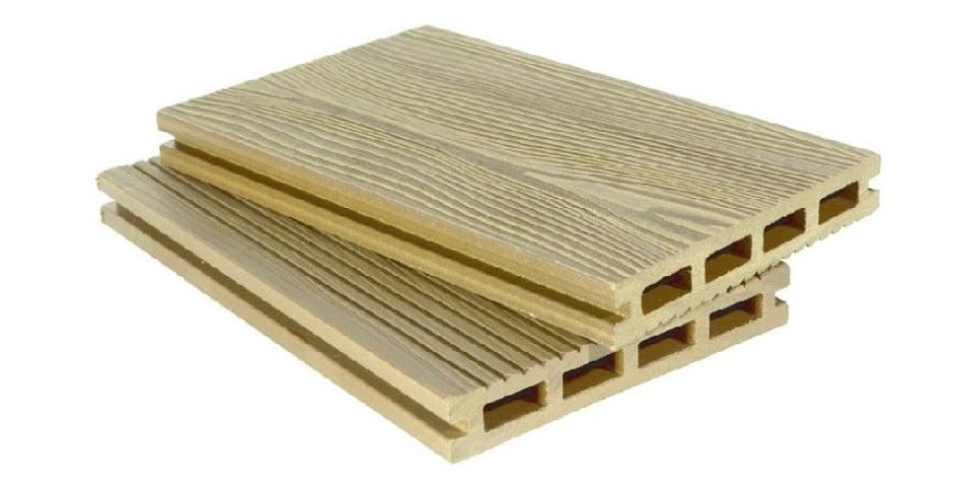 Террасная доска ДПК 3D AITECPLAST золотистая купить в Москве