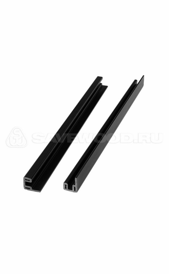 Стартовый профиль ДПК Savewood, SW Padus, Черный купить в Москве