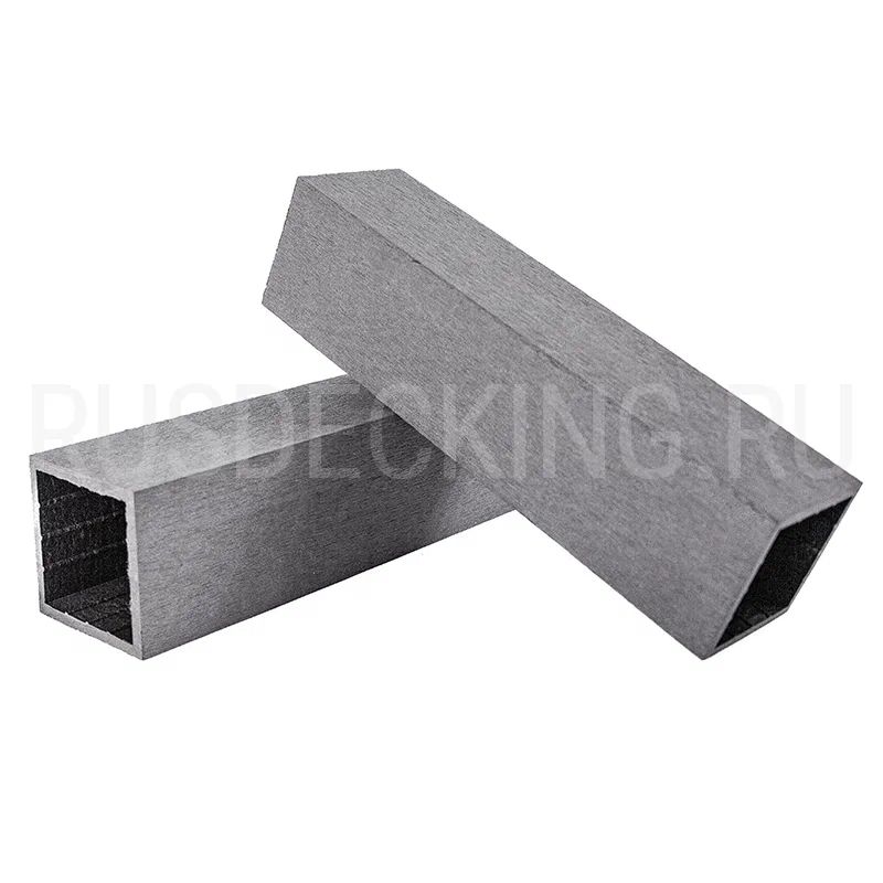 Столб ограждения RusDecking Unodeck Серый купить в Москве