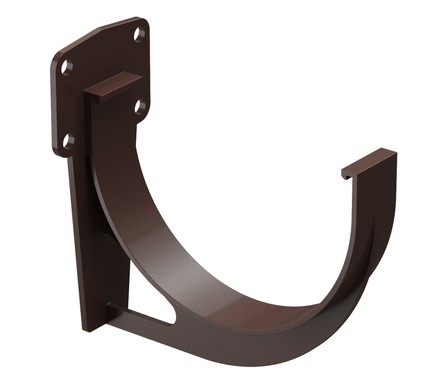 Кронштейн для желоба Docke Premium, цвет Шоколад купить в Москве