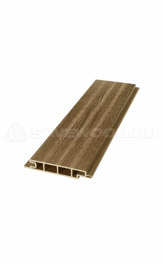 Террасная доска ДПК SaveWood, SW Padus (R), Тик купить в Москве