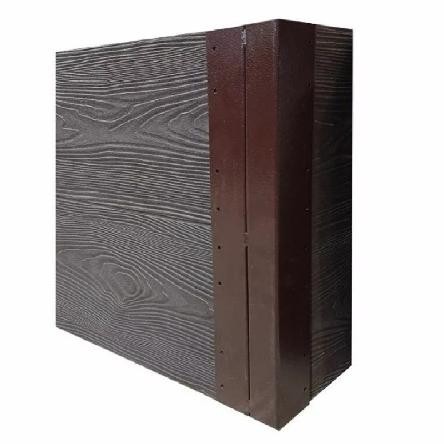 Доска для грядок NauticPrime EstheticWood 3D в цвете Венге, размер 445х35х2950 мм купить в Москве