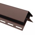 Внешний угол для сайдинга, коричневый купить в Москве