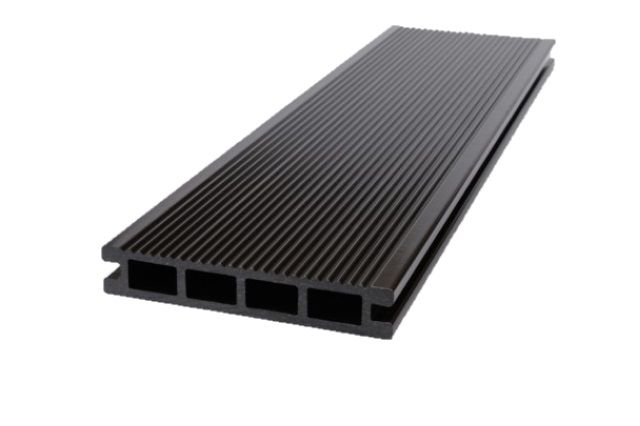 Террасная доска Экодекинг Титан, Антрацит купить в Москве