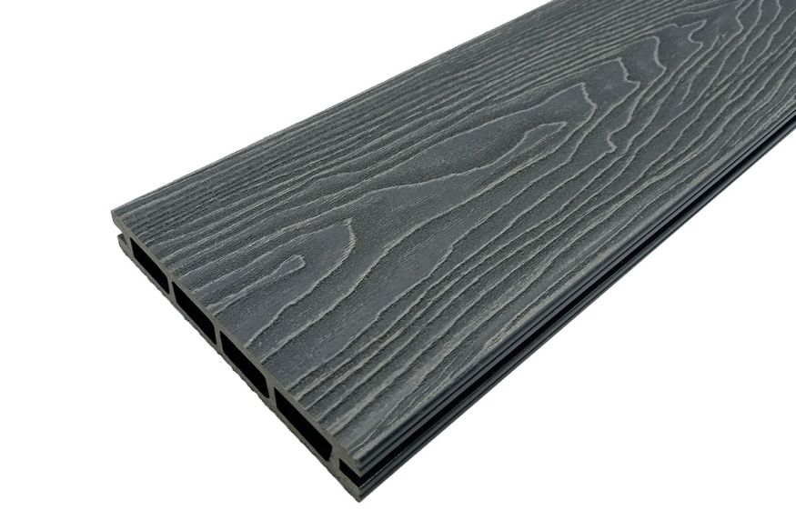 Террасная доска Holzhof, NauticPrime (Light) Esthetic Wood, Серый купить в Москве