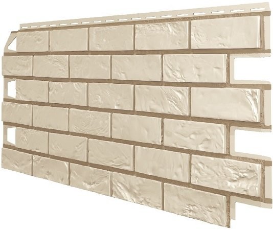 Фасадная панель VOX Vilo Brick Цвет слоновой кости купить в Москве