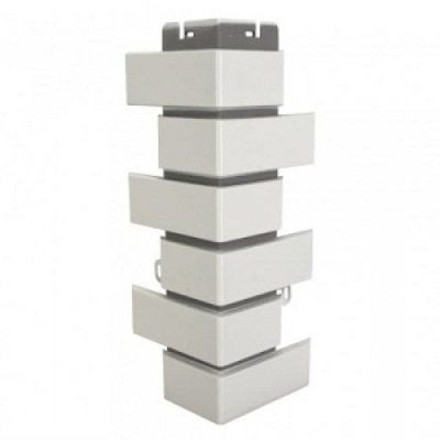 Белый клинкерный кирпич для наружного угла купить в Москве