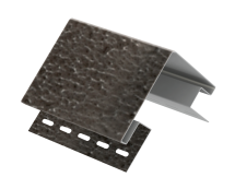 Наружный угол Ю-Пласт Стоун Хаус S-Lock Клинкер Нордик, Пепел