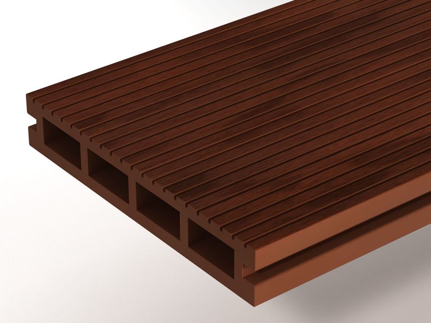 Террасная доска из ДПК WOODVEX, Expert, Палисандр купить в Москве