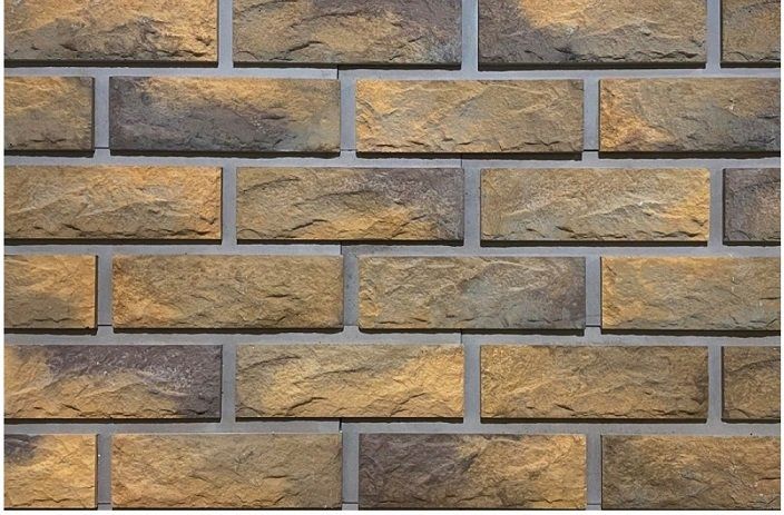 Фиброцементные панели КАНЬОН Сколотый кирпич - 30 купить в Москве