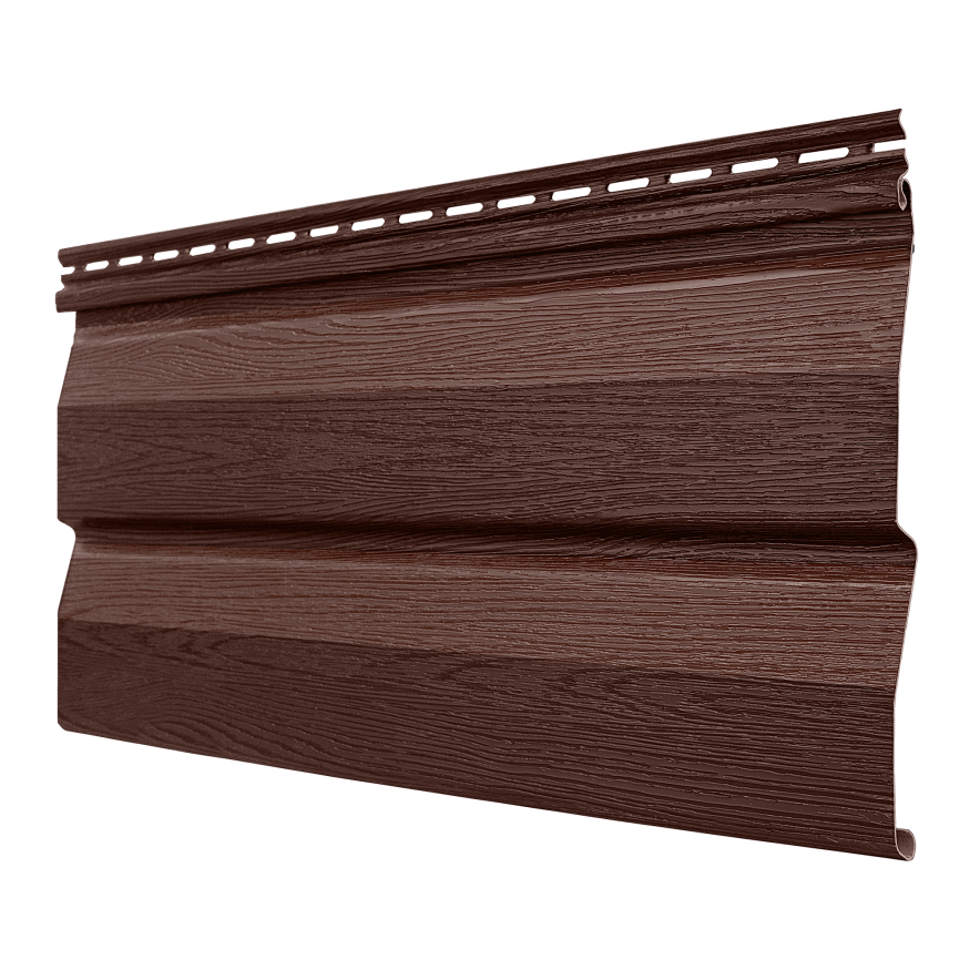 Сайдинг ТЕХНОНИКОЛЬ Фактур, Корабельный брус, Орех купить в Москве