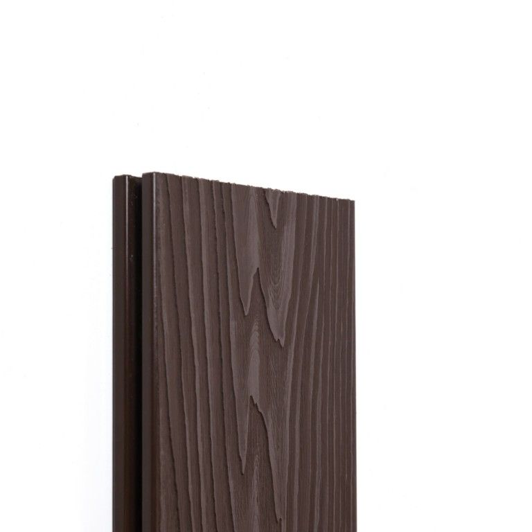 Террасная доска Экодекинг Титан 3D, Шоколад купить в Москве