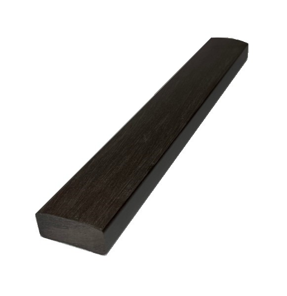 Лавочный брус Ecodecking Некст полнотелый, брашированный, в цвете Венге. купить в Москве