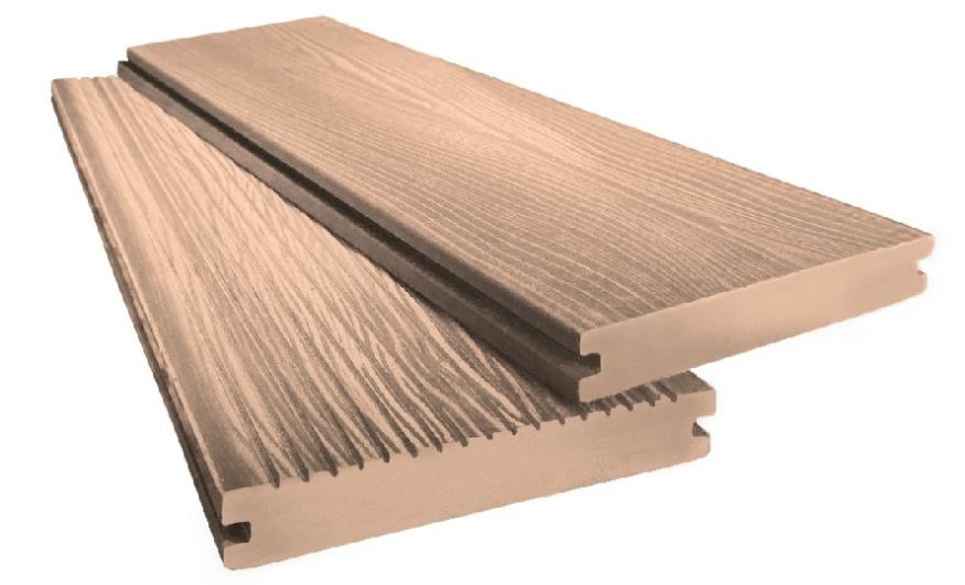 Террасная доска ДПК 3D МАССИВ AЙ-ТЕХПЛАСТ какао купить в Москве