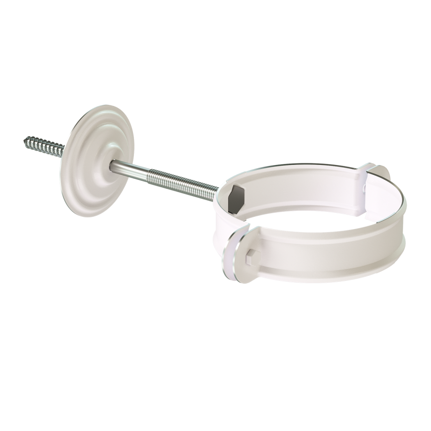 Хомут для водостока Docke Stal Premium, Пломбир купить в Москве