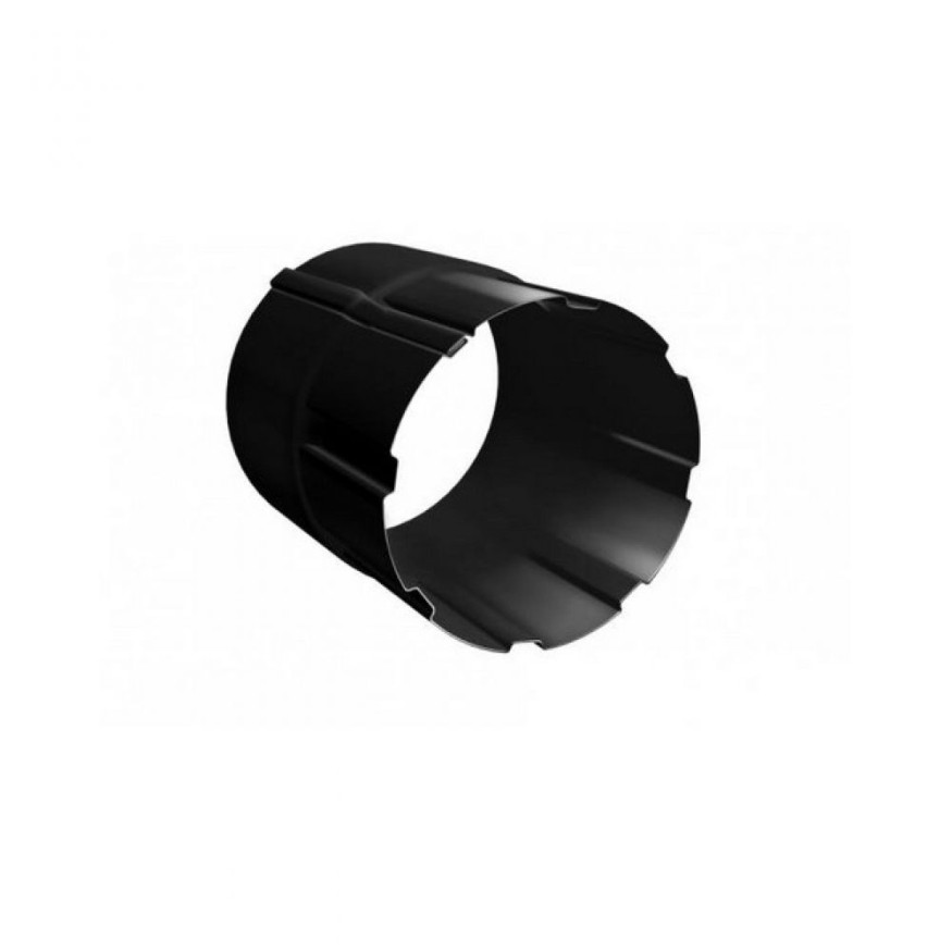 Муфта трубы Grand Line, черная (RAL 9005) купить в Москве