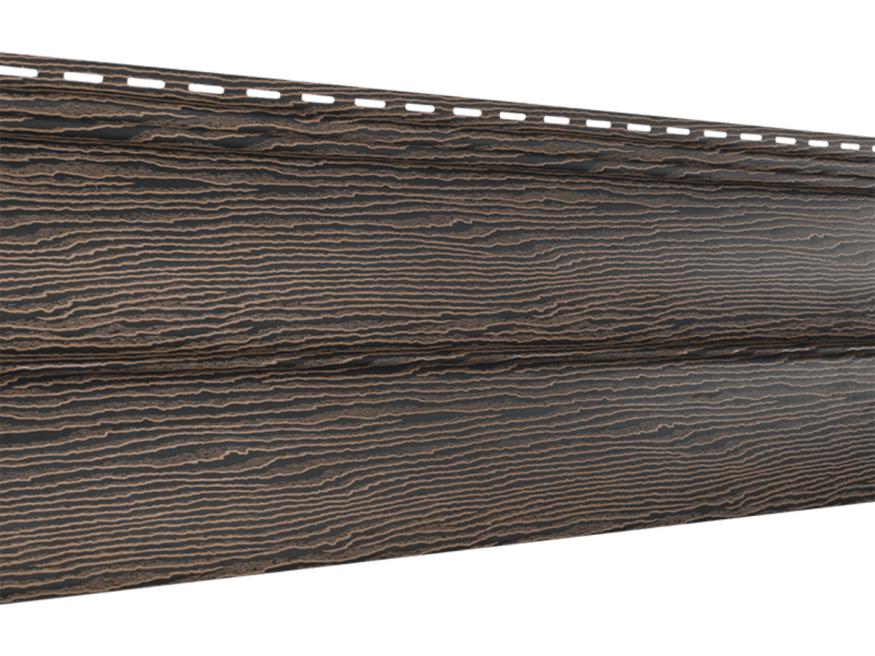 Виниловый сайдинг Ю-пласт, TimberBlock Дуб, Мореный. купить в Москве
