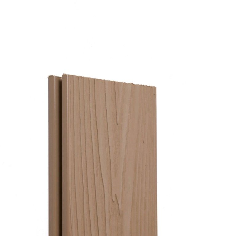 Террасная доска Экодекинг Титан 3D, Карамель купить в Москве