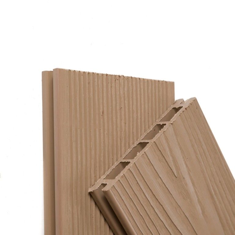 Террасная доска Экодекинг Титан 3D, Карамель купить в Москве