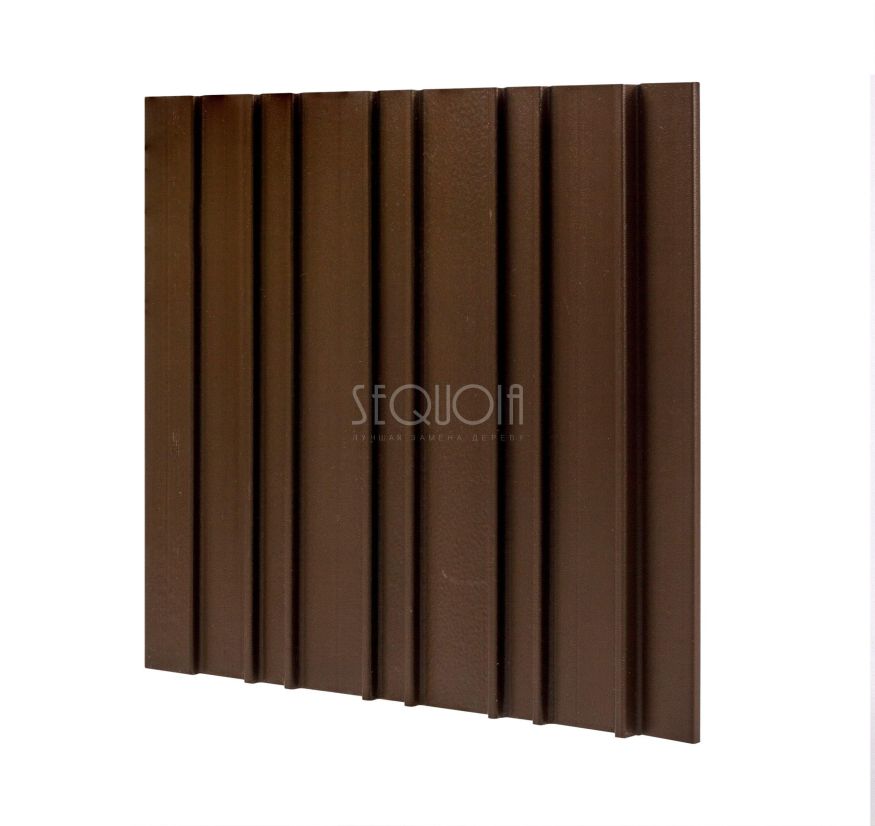 Доска фасадная SEQUOIA co-extrusion Коричневая купить в Москве