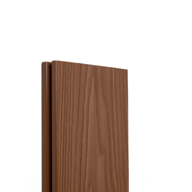 Террасная доска Экодекинг Титан 3D, Бронза купить в Москве