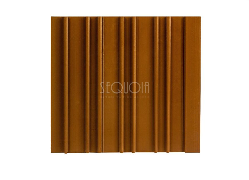 Доска фасадная SEQUOIA co-extrusion Светло-коричневая купить в Москве