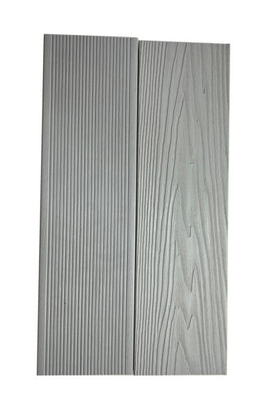 Террасная доска Экодекинг Титан 3D, Жемчуг купить в Москве