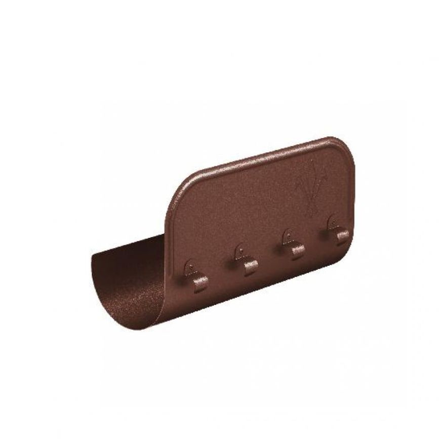 Ограничитель перелива прямой Aquasystem, коричневый матовый RAL 8017, 150/100. купить в Москве