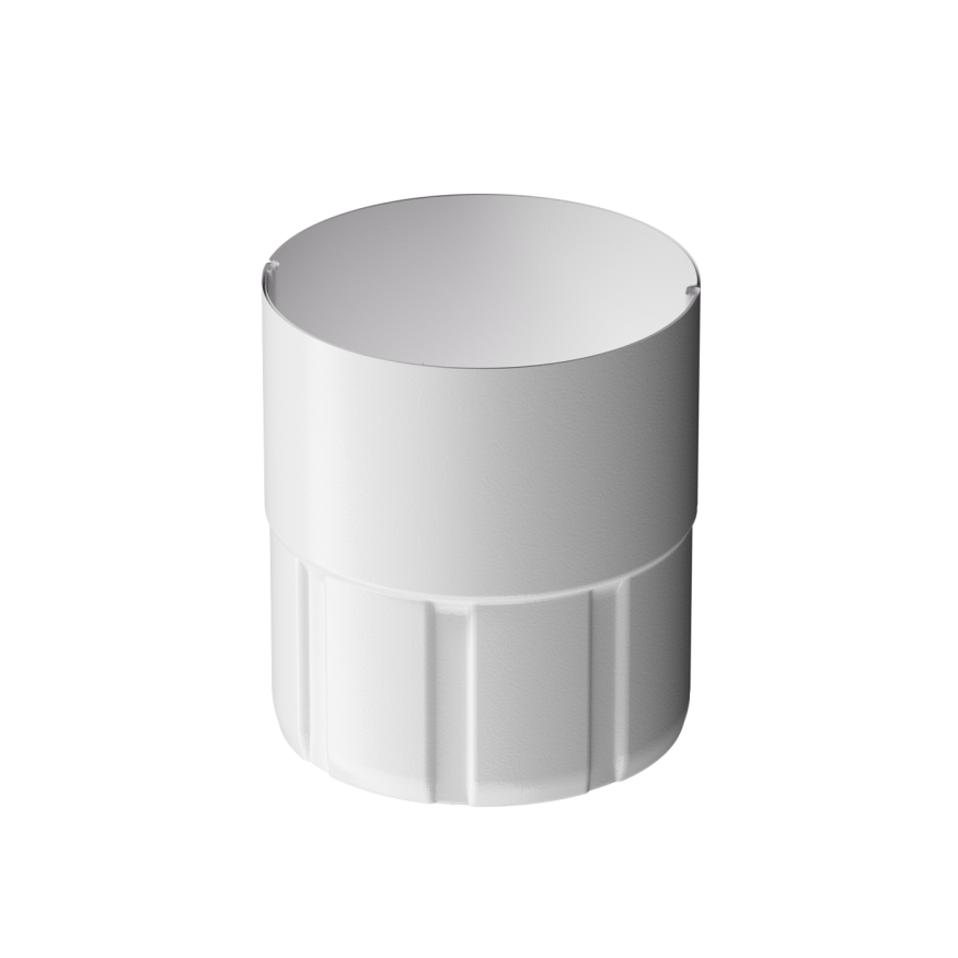 Соединительная муфта для водостока Docke Stal Premium, Пломбир. купить в Москве