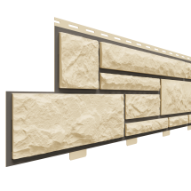 Фасадные панели Доломит, Брусчатка Доломит, Шампань 3000 мм