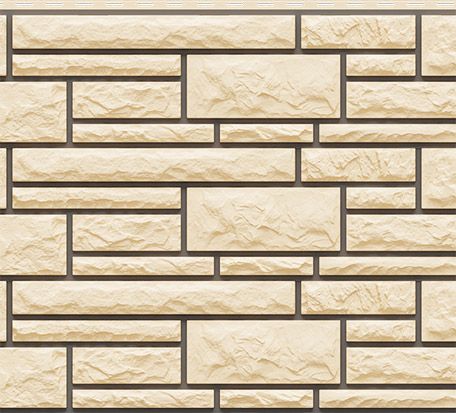 Фасадные панели Доломит, Брусчатка Доломит, Шампань 3000 мм купить в Москве