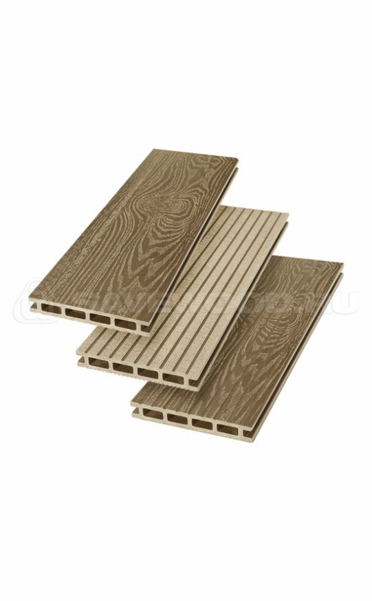 Террасная доска ДПК SaveWood, SW Carpinus (T), Тик купить в Москве