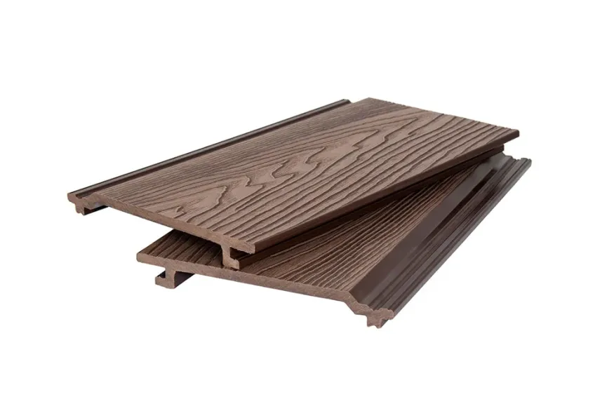 Фасадная доска из ДПК 3D WOOD Светло-коричневый купить в Москве