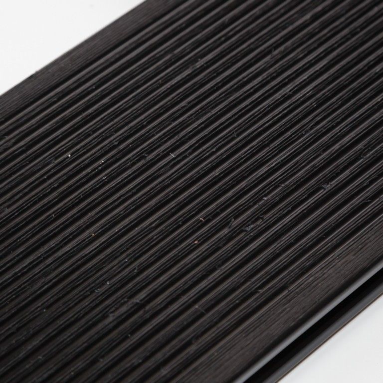 Террасная доска Экодекинг Титан 3D, Антрацит купить в Москве