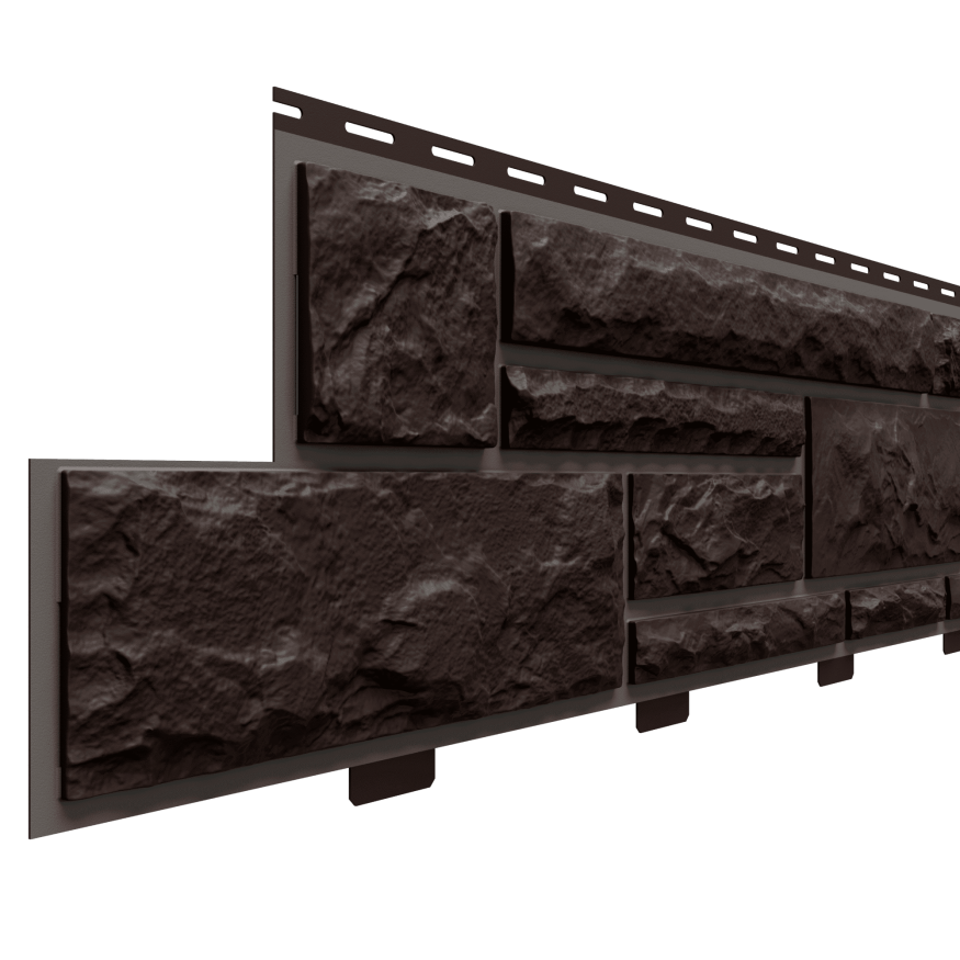 Фасадные панели Доломит, Брусчатка Доломит, Корица 3000 мм купить в Москве