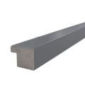 Завершающая рейка для 3D-панели, серого цвета купить в Москве