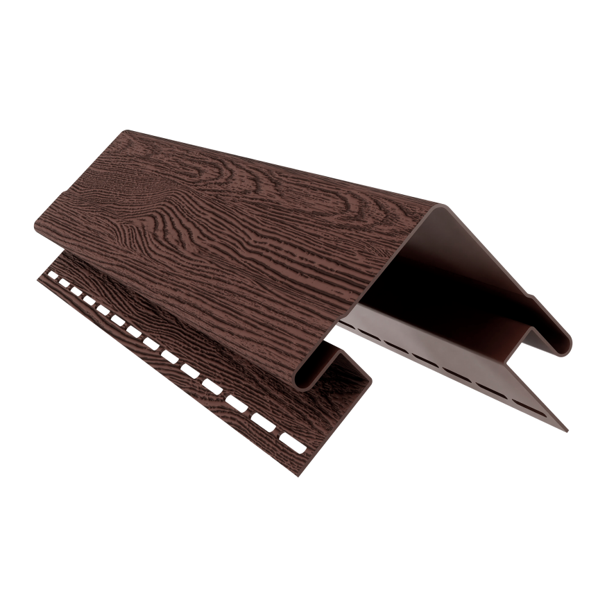 Угол наружный Технониколь Фактур, Орех купить в Москве