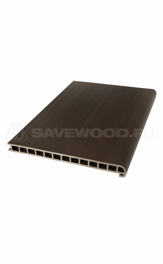 Ступень из ДПК SaveWood, SW Radix, Темно-коричневый купить в Москве