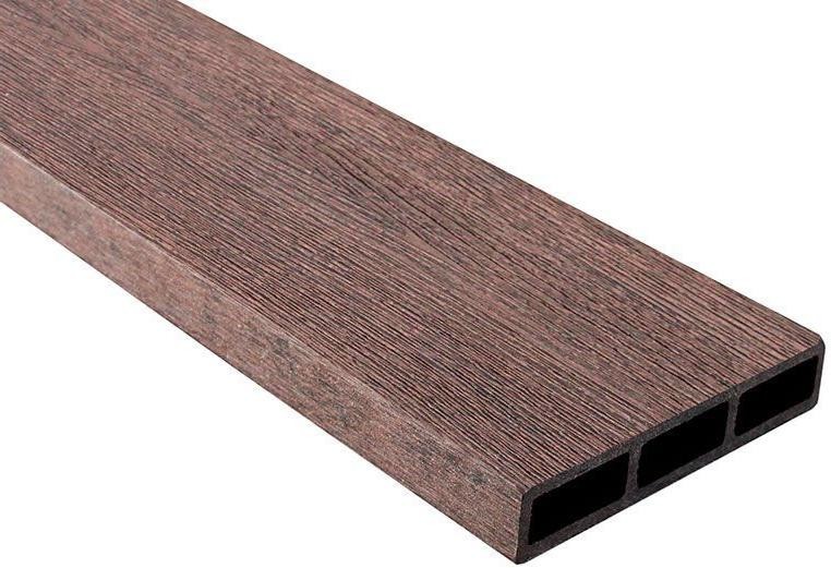 Доска 3D ДПК Outdoor STORM BROWN коричневая миксированная купить в Москве