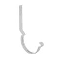 Крюк длинный усиленный модернизированный с комплектом крепления Aquasystem, RAL 9003 Белый 125/90 купить в Москве