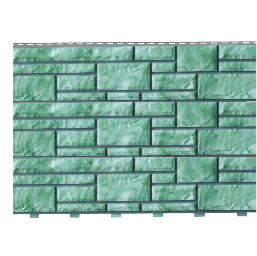 Фасадные панели Доломит, коллекция Доломит эксклюзивный, Малахит купить в Москве