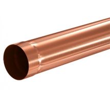 Водосточная труба Aquasystem 3.00м из меди 125/90