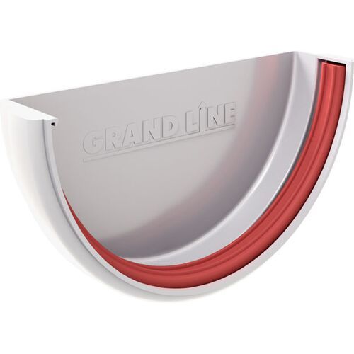 Заглушка для желоба Grand Line, белого цвета. купить в Москве