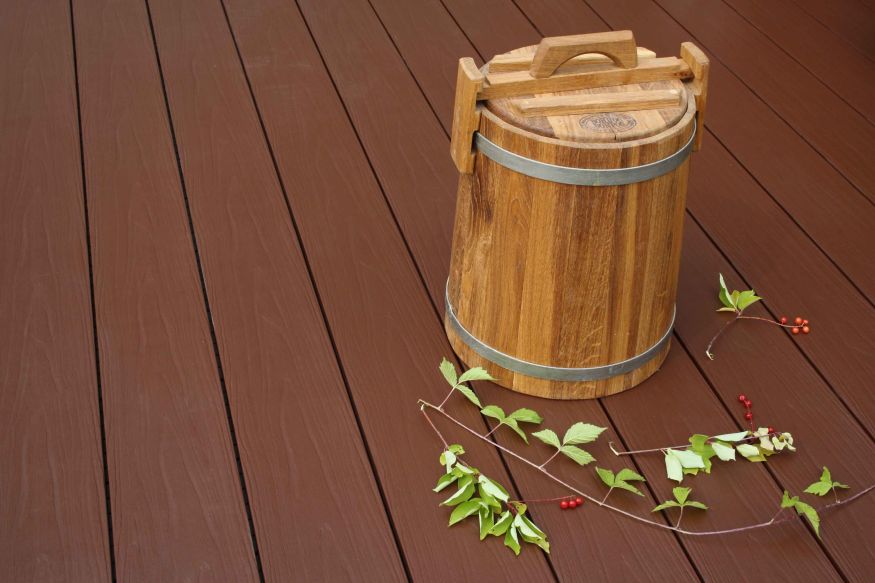 Террасная доска Terrapol Практик (моноколор) Яшма купить в Москве