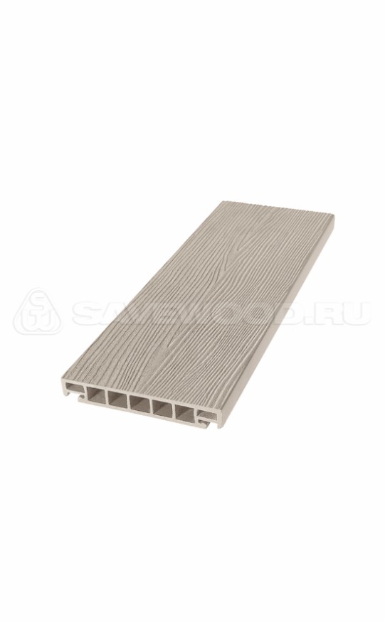 Террасная доска ДПК SaveWood, SW Salix (S) (R), Бежевый купить в Москве