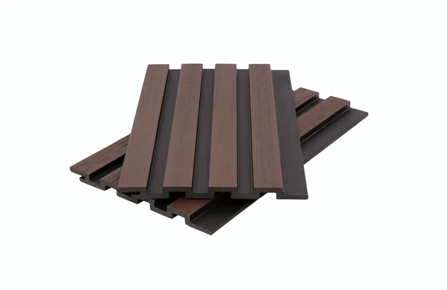 Стеновая панель брусковая из ДПК Polivan Group CO-EX MIX, Chocolate Mix купить в Москве