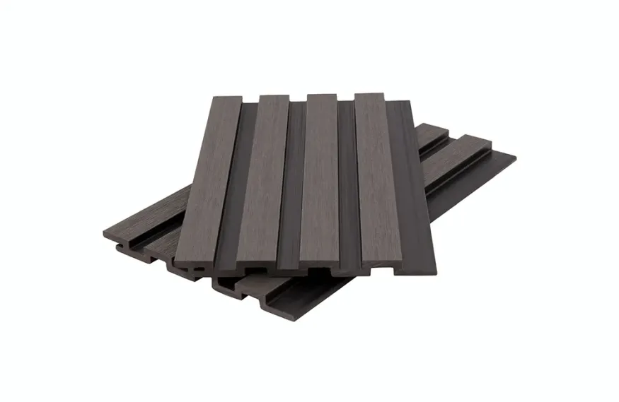 Стеновая панель брусковая из ДПК Polivan Group CO-EX MIX, Grey dark купить в Москве